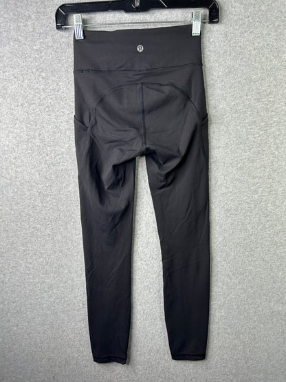Lululemon Invigorate High-Rise Tight 25" Size 2 Black