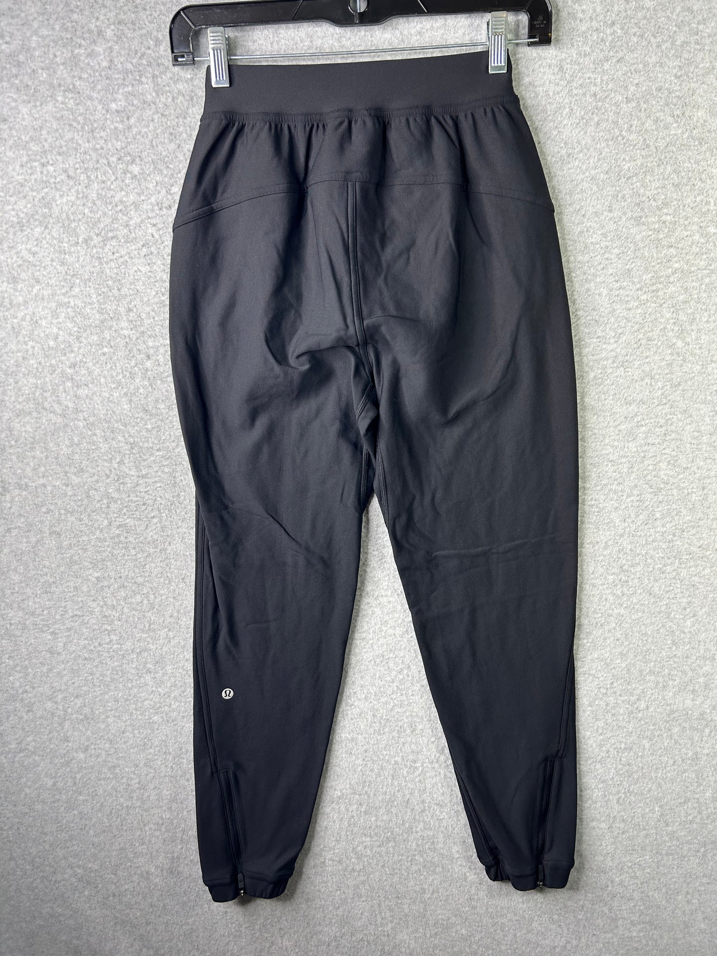 Lululemon Adapted State High-Rise Tech Fleece Jogger Size 0 Black (Sqaure Dot)