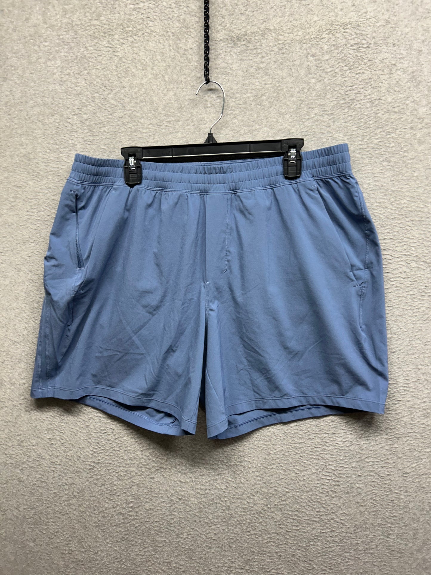 Lululemon Pace Breaker Linerless Short 7" Size 2XL (Square) Steel Blue