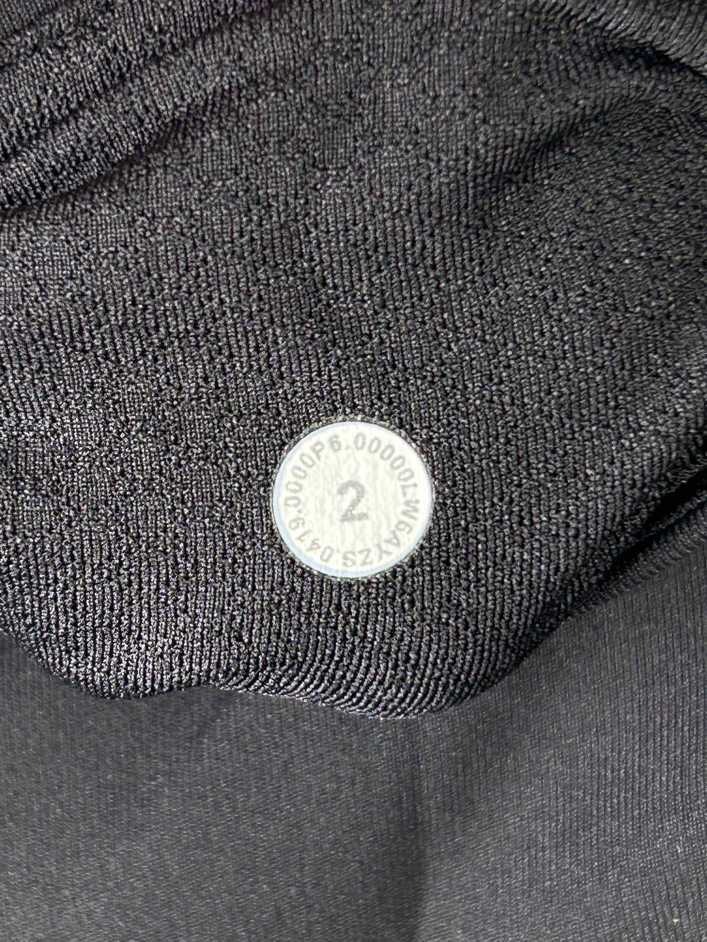 Lululemon Wunder Under High-Rise Crop 20" Mesh Size 2 Black