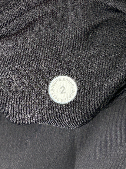 Lululemon Wunder Under High-Rise Crop 20" Mesh Size 2 Black