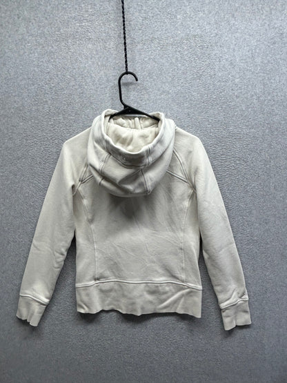 Lululemon Scuba Full-Zip Hoodie Size 6 Bone
