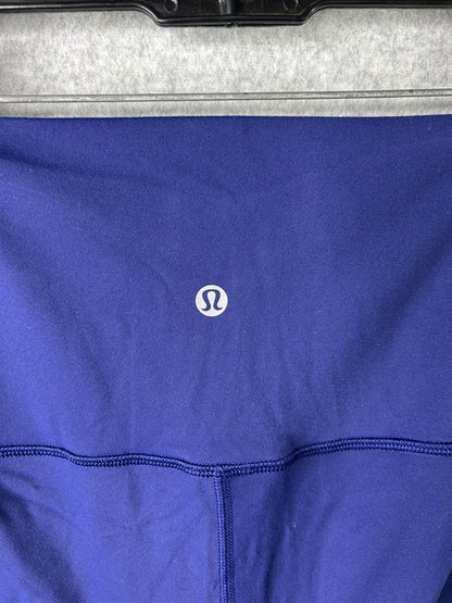 Lululemon Wunder Under 16" Crop Size 2 Pigment Blue