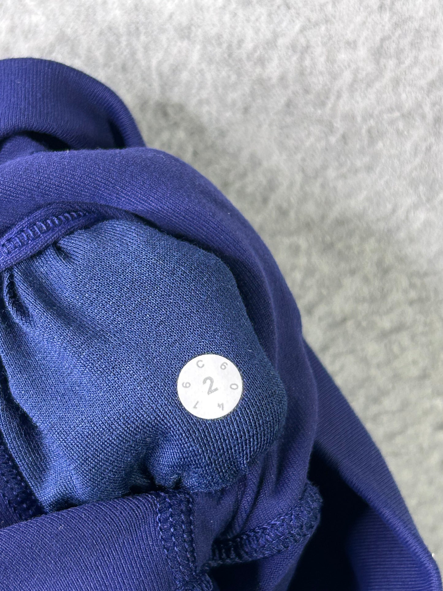 Lululemon Wunder Under 16" Crop Size 2 Pigment Blue