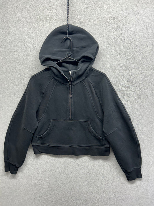 Lululemon Scuba Oversized 1/2 Zip Hoodie Size XS/S Black
