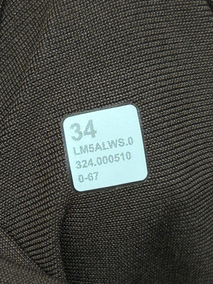 Lululemon ABC Slim-Fit 5 Pocket Pant Warpstreme Size 34x30 Dark Coffee