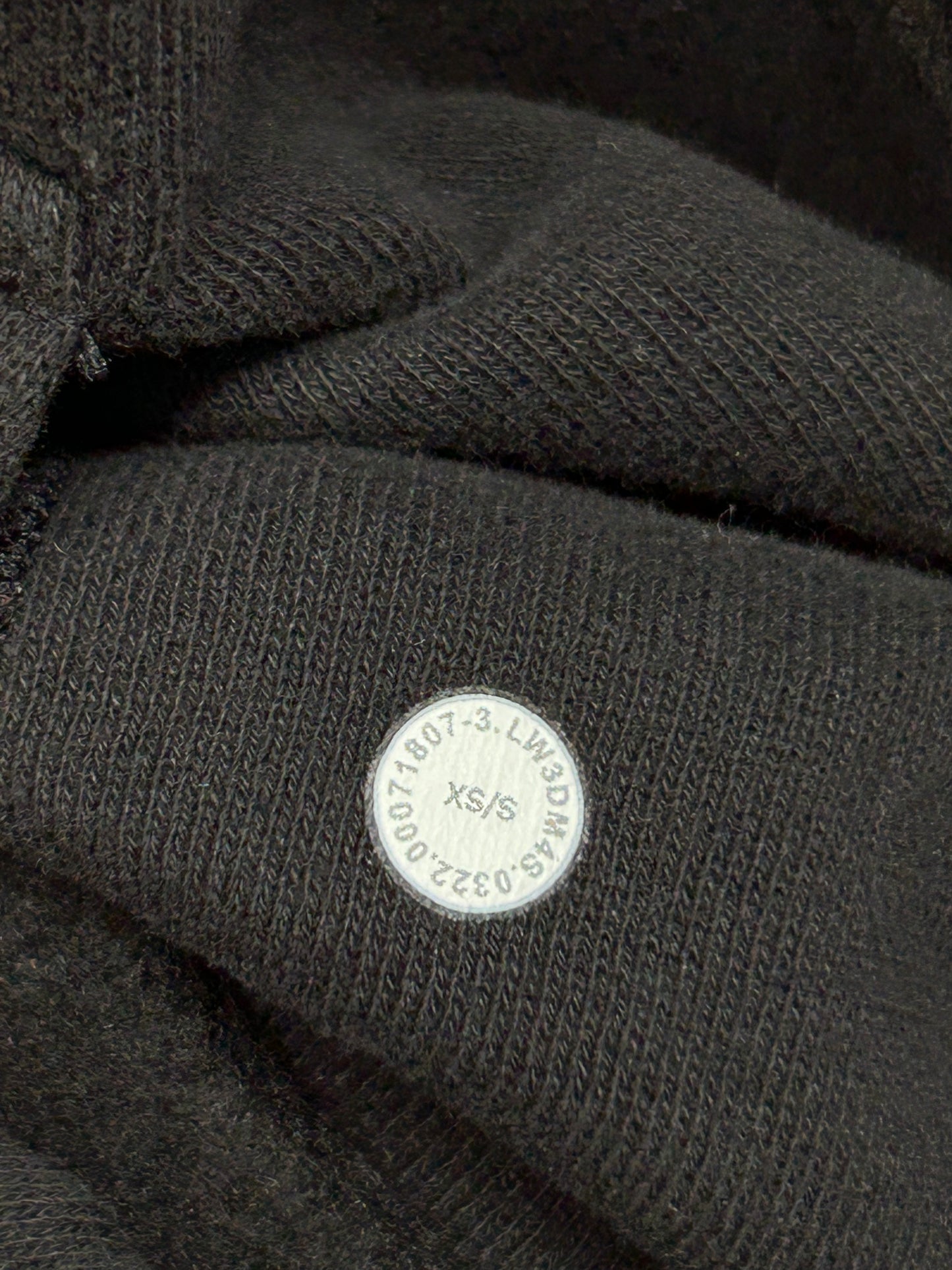 Lululemon Scuba Oversized 1/2 Zip Hoodie Size XS/S Black