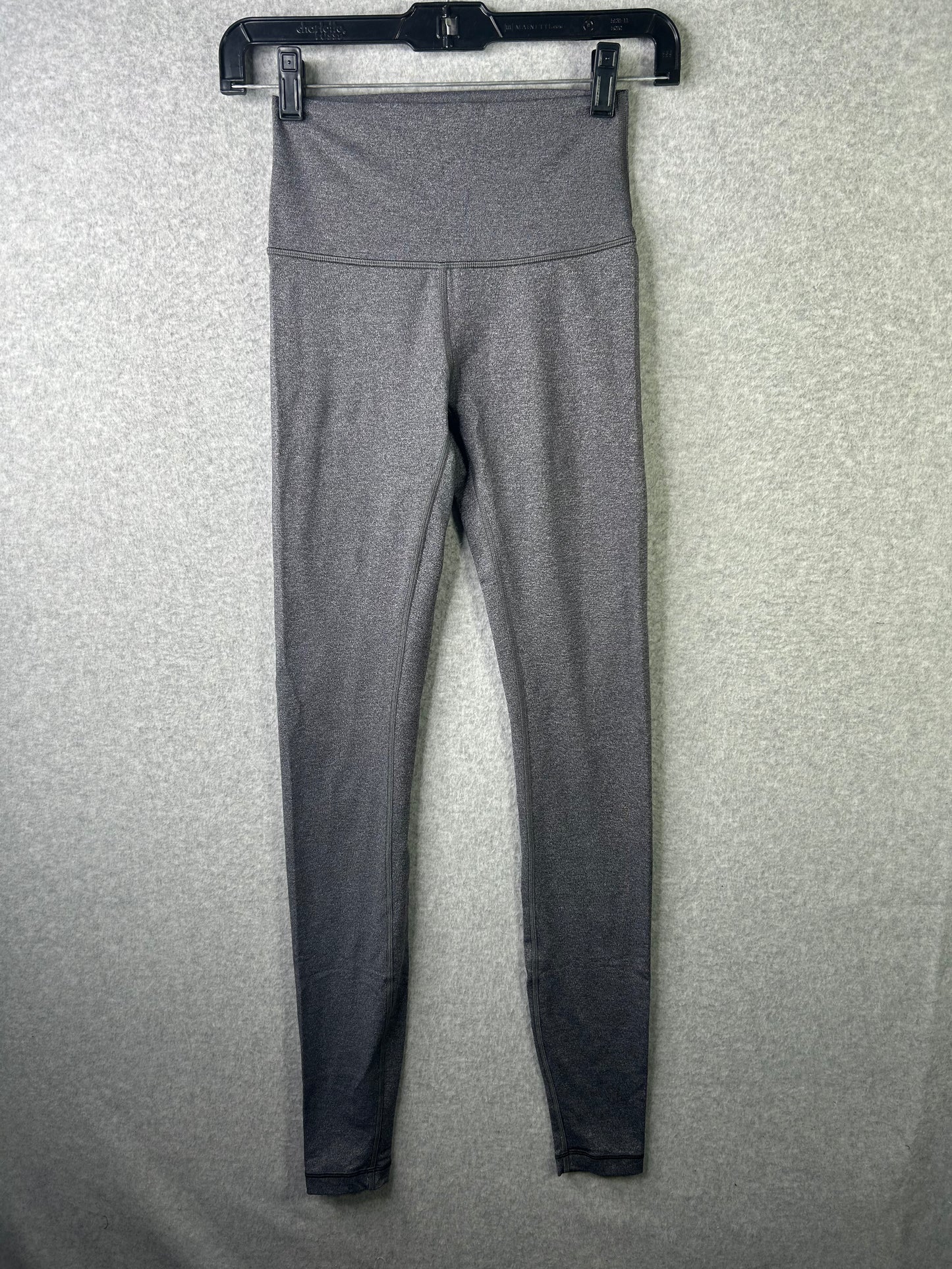 Lululemon Wunder Under High-Rise Tight 32" Luxtreme Size 4 Heathered Black