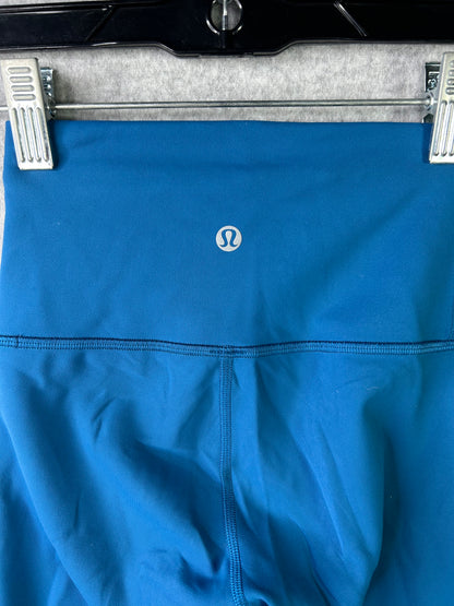 Lululemon Wunder Train High-Rise Tight 27" Size 0 Pitch Blue