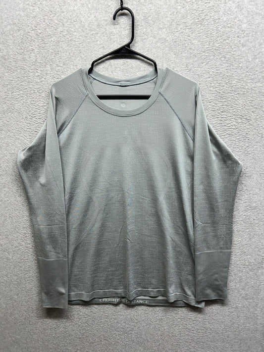 Lululemon Swiftly Tech Long Sleeve Size 16 Gray