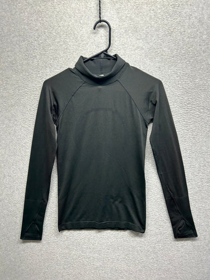 Lululemon Swiftly Speed Turtleneck Size 4 Black