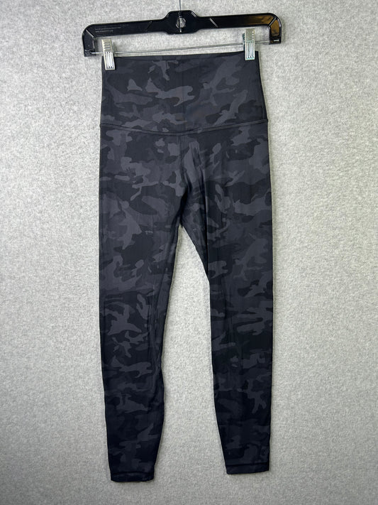 Lululemon Align Pant II 27" Size 4 Incognito Camo Multi Grey