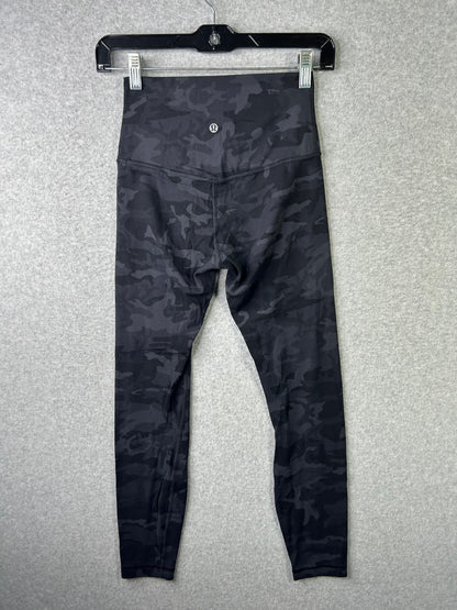 Lululemon Align Pant II 27" Size 4 Incognito Camo Multi Grey