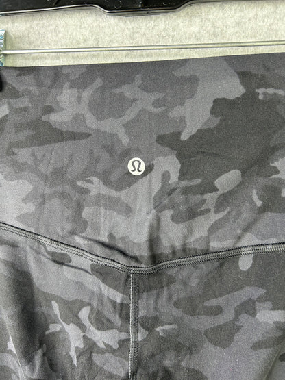 Lululemon Align Pant II 27" Size 4 Incognito Camo Multi Grey