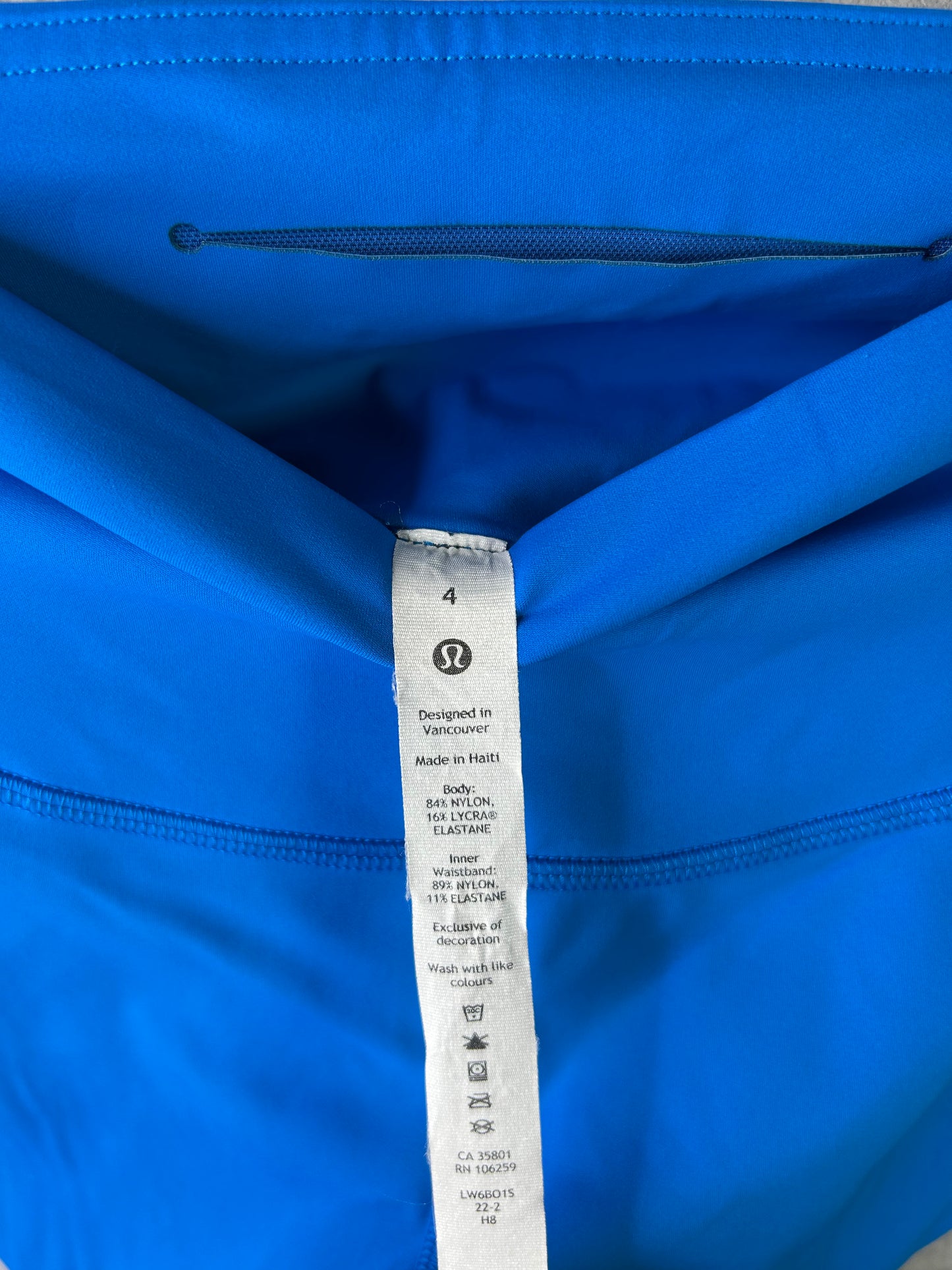 Lululemon Base Pace High-Rise Crop 23" Size 4 Poolside
