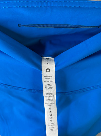 Lululemon Base Pace High-Rise Crop 23" Size 4 Poolside