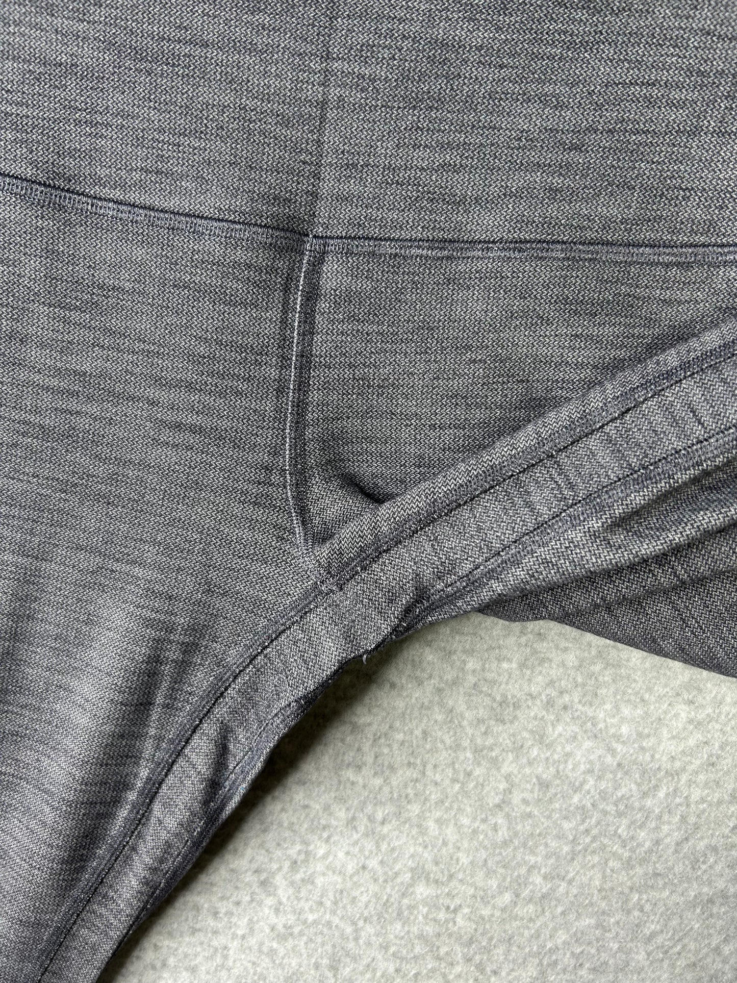 Lululemon Align Pant Super High-Rise 28" Size 4 Heathered Herringbone Heathered Black