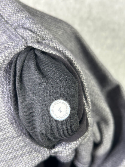 Lululemon Align Pant Super High-Rise 28" Size 4 Heathered Herringbone Heathered Black