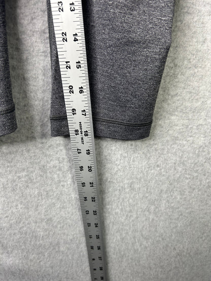 Lululemon Wunder Under Hi-Rise 1/2 Tight Luxtreme 18" Size 2 Heathered Black