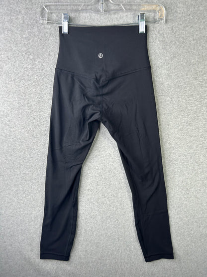 Lululemon Align Leggings 24" Size 2 Black
