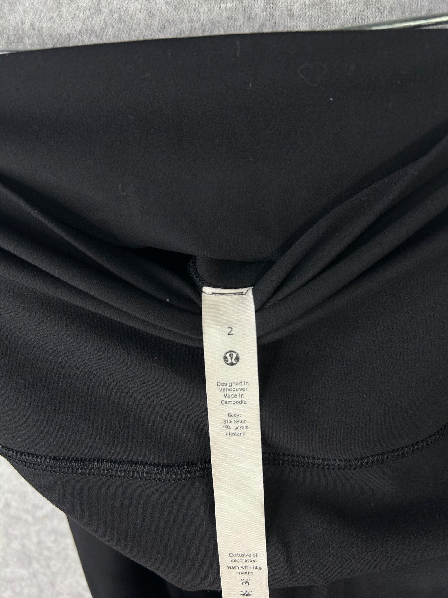 Lululemon Align Leggings 24" Size 2 Black
