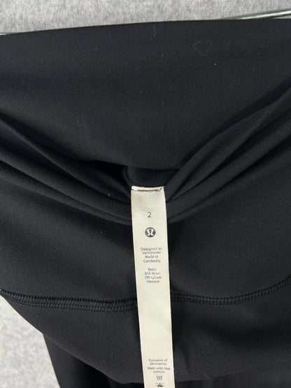 Lululemon Align Leggings 24" Size 2 Black