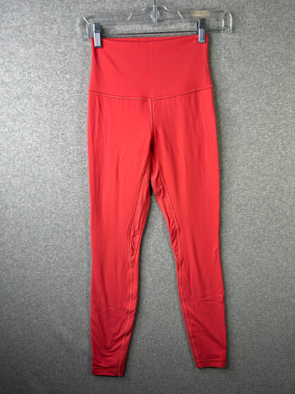 Lululemon Align High-Rise Pant 28" Size 4 Raspberry Cream