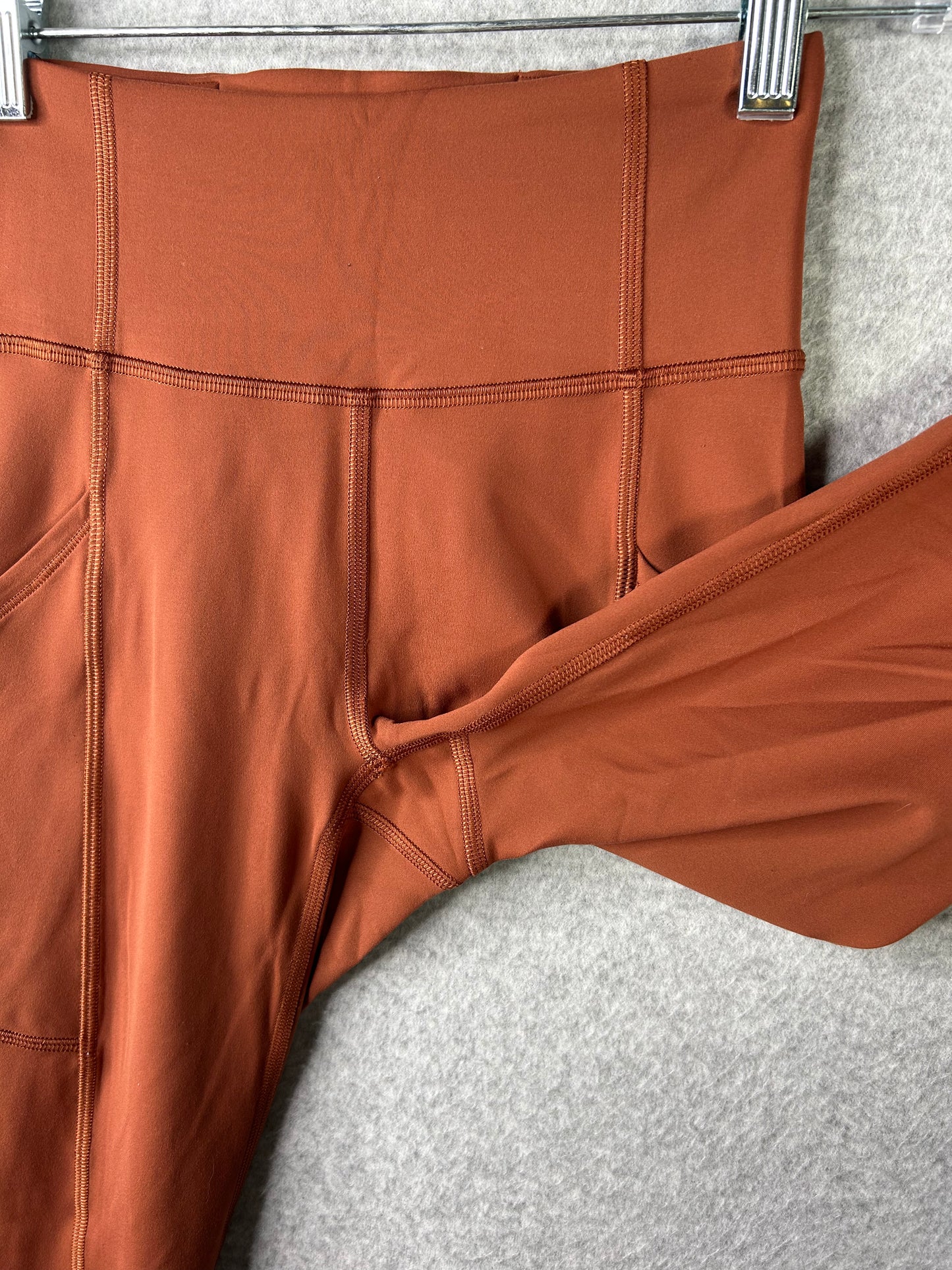 Lululemon Invigorate High-Rise Tight 25" Size 0 Dark Terracotta
