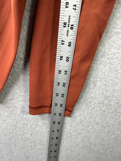 Lululemon Invigorate High-Rise Tight 25" Size 0 Dark Terracotta