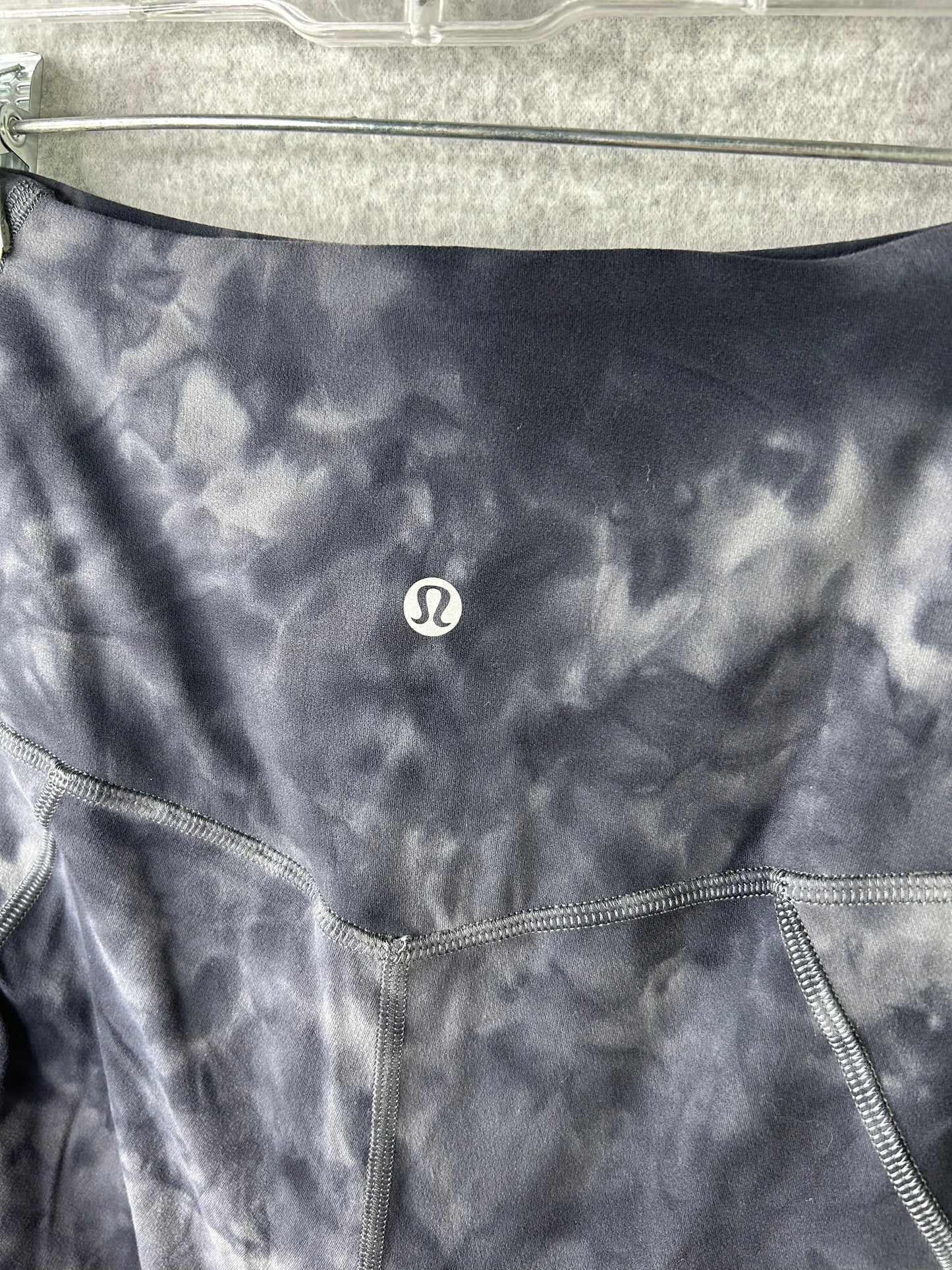 Lululemon Align High Rise Pant with Pockets 25" Size 2 Diamond Dye Graphite Grey