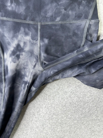 Lululemon Align High Rise Pant with Pockets 25" Size 2 Diamond Dye Graphite Grey