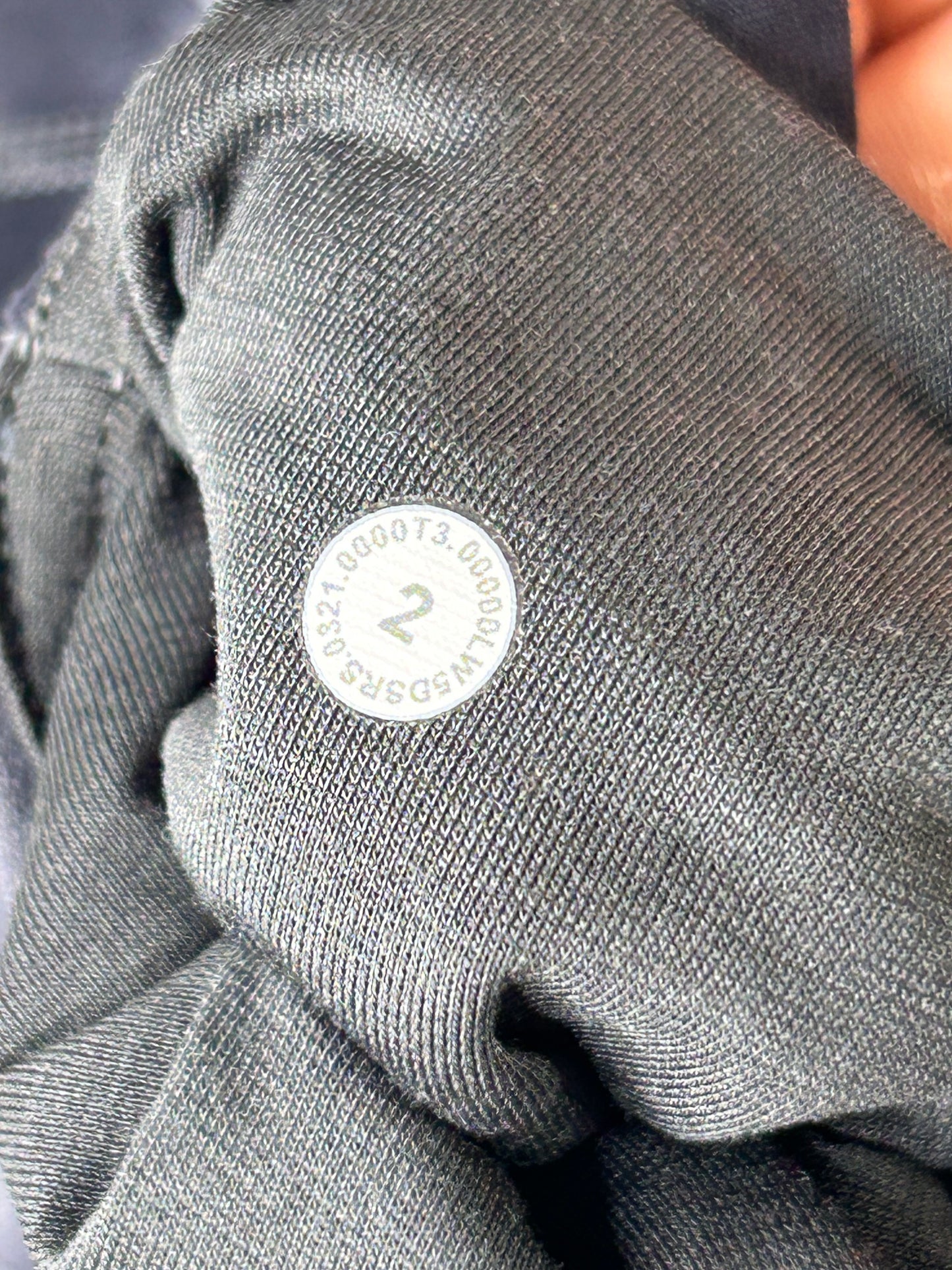 Lululemon Align High Rise Pant with Pockets 25" Size 2 Diamond Dye Graphite Grey