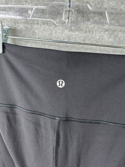Lululemon Wunder Under Crop High Rise Full-On Luxtreme 21" Size 2 Black