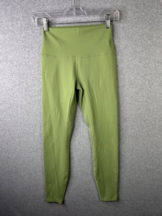 Lululemon Wunder Under High-Rise Tight 27" Size 4 Luxtreme Vista Green