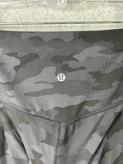 Lululemon Align Crop 23" Size 4 Heritage 365 Camo Deep Coal Multi