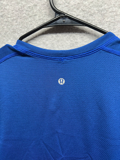 Lululemon Metal Vent Tech Short Sleeve 2.0 Size Medium Midnight Shadow