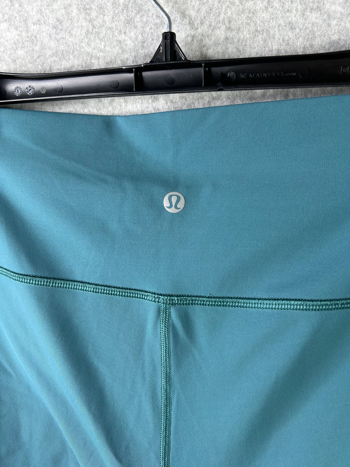 Lululemon Wunder Under Crop High-Rise Full-On Luxtreme 21" Size 10 Deep Cove