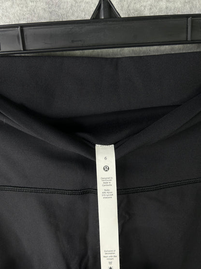 Lululemon Wunder Under High-Rise Tight 28" Full-On Luxtreme Size 6 Black