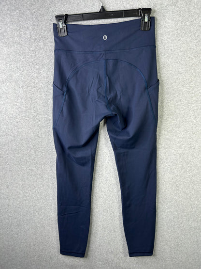 Lululemon Invigorate High-Rise Tight 25" Size 6 True Navy
