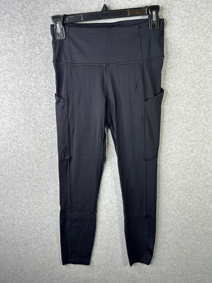 Lululemon Fast & Free 7/8 Tight II Non-Reflective Nulux 25" Size 6 Black