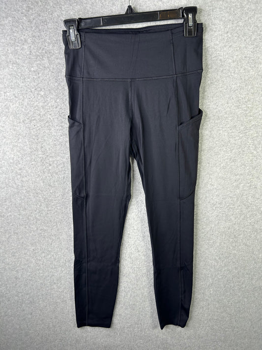 Lululemon Fast & Free 7/8 Tight II Non-Reflective Nulux 25" Size 6 Black