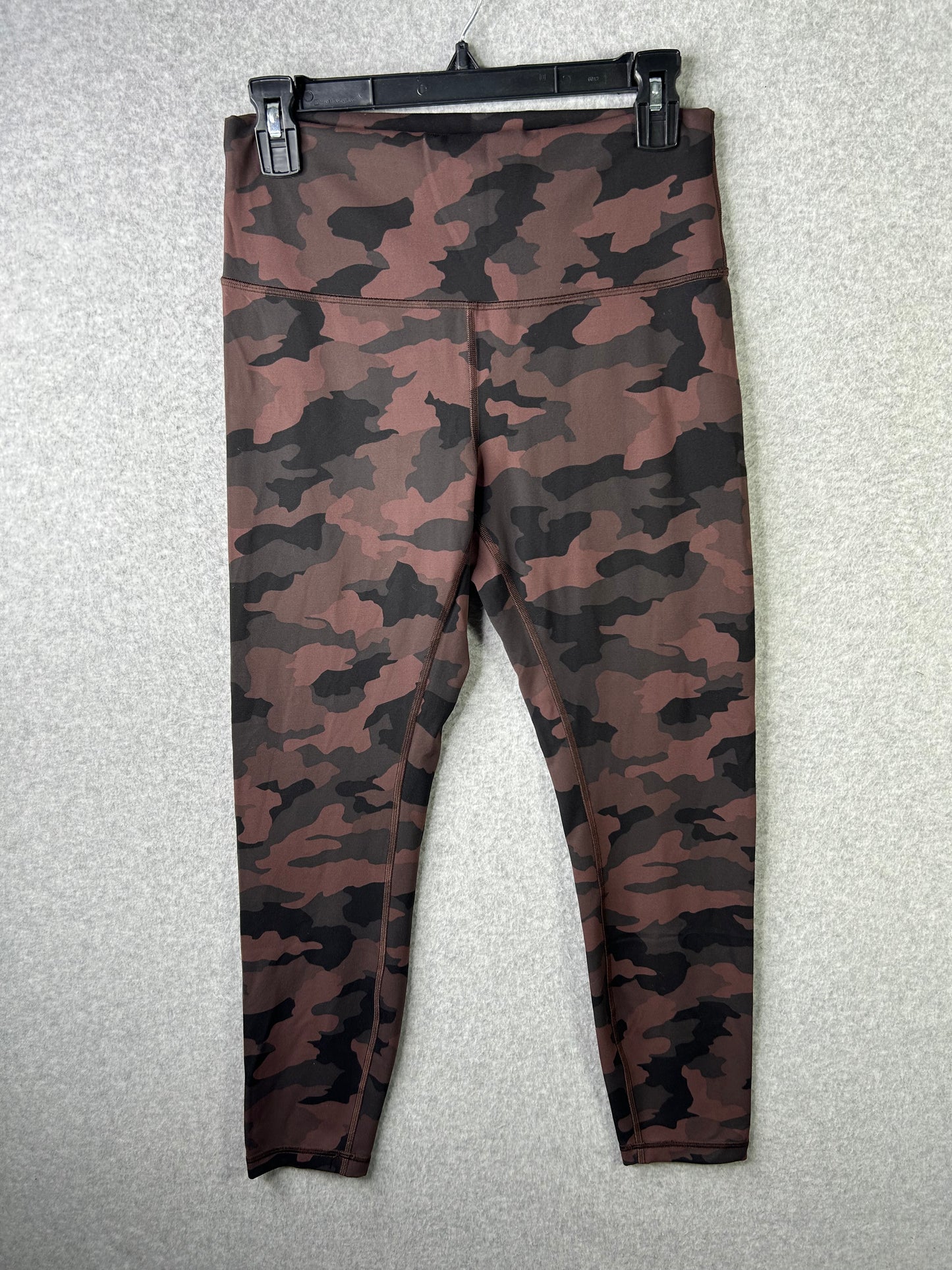Lululemon Wunder Train High-Rise Tight 25" Size 10 Heritage 365 Camo Brown Earth Multi