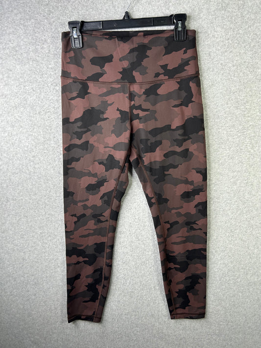 Lululemon Wunder Train High-Rise Tight 25" Size 10 Heritage 365 Camo Brown Earth Multi