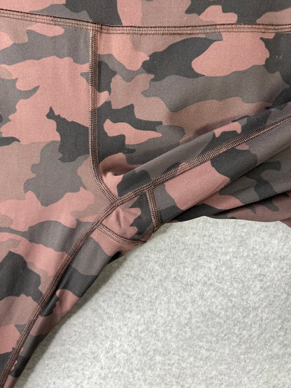 Lululemon Wunder Train High-Rise Tight 25" Size 10 Heritage 365 Camo Brown Earth Multi