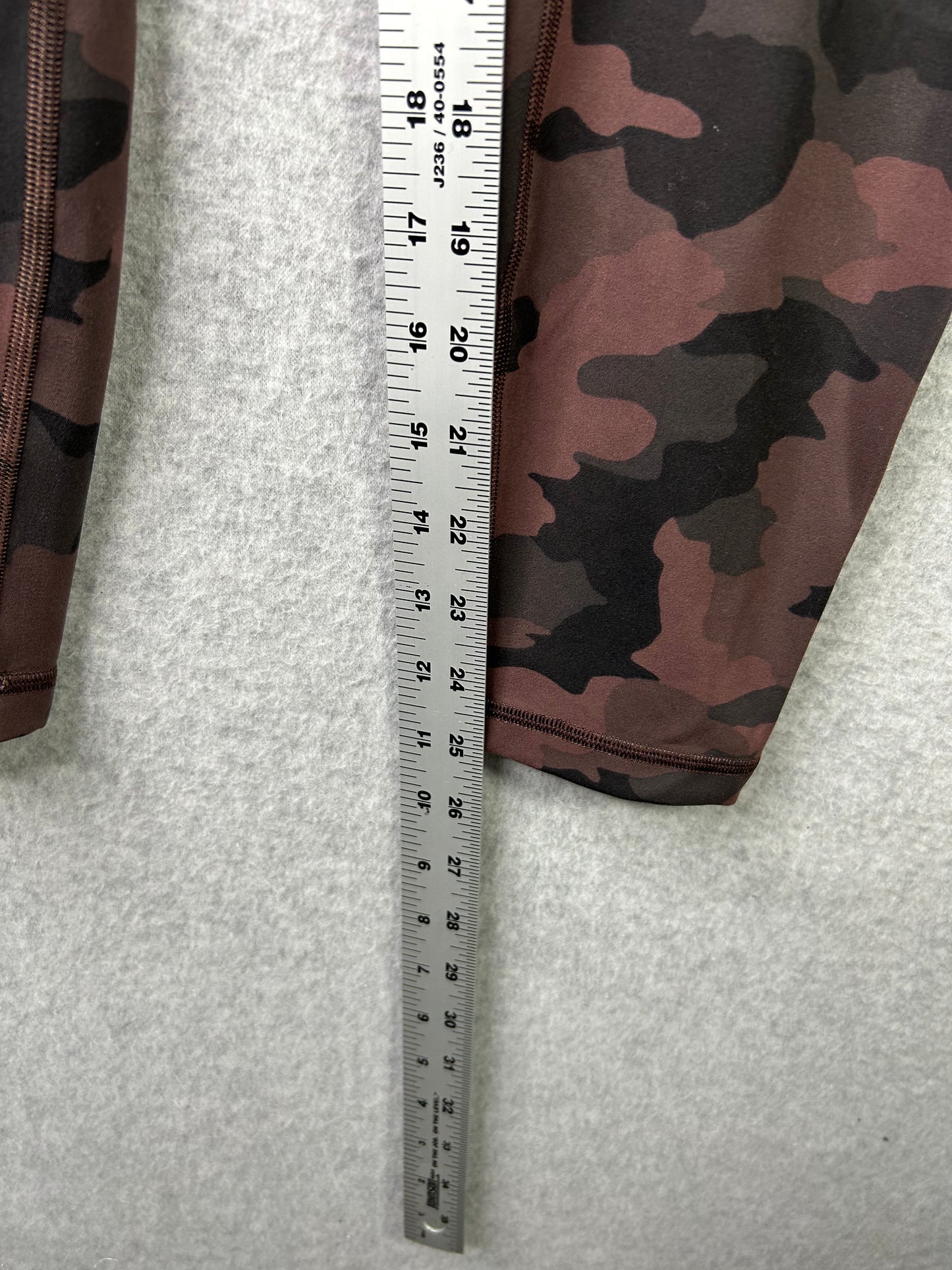 Lululemon Wunder Train High-Rise Tight 25" Size 10 Heritage 365 Camo Brown Earth Multi
