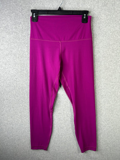 Lululemon Align Pant II 25" Size 8 Deep Fuschia