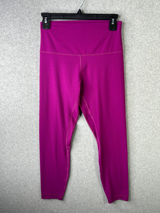 Lululemon Align Pant II 25" Size 8 Deep Fuschia