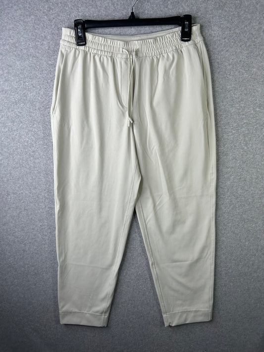 Lululemon Tapered-Leg Mid-Rise 7/8 Pant Luxtreme Size Small Bone (Square Dot)