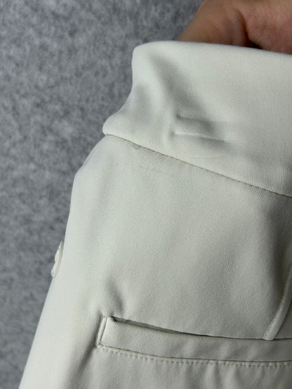 Lululemon Tapered-Leg Mid-Rise 7/8 Pant Luxtreme Size Small Bone (Square Dot)