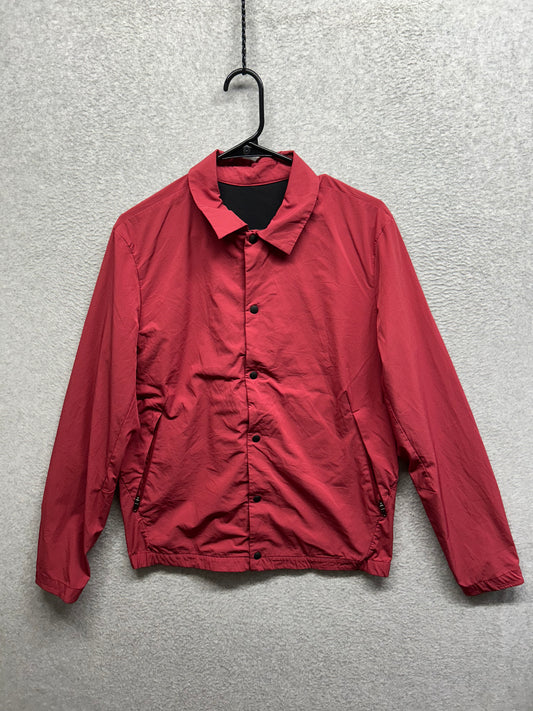 Lululemon Coaches Jacket Size M/L Oxblood